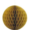 Hängande Honeycomb Boll Guld