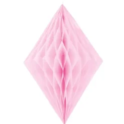 Hängande Honeycomb Diamant Rosa