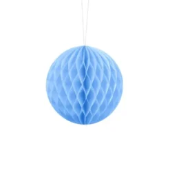 Hängande Honeycomb Ljusblå 10 cm