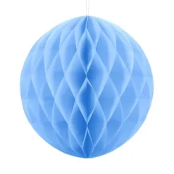 Hängande Honeycomb Ljusblå 30 cm