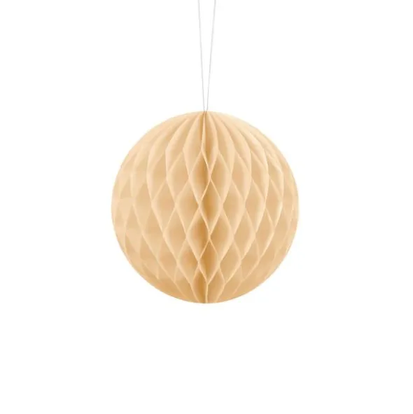Hängande Honeycomb Ljus Kräm 10 cm