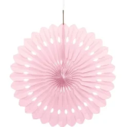 Hängande Honeycomb Solfjäder Ljusrosa