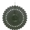 Hängande Honeycomb Solfjäder Svart