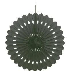 Hängande Honeycomb Solfjäder Svart