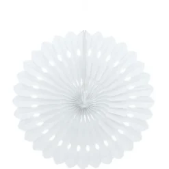 Hängande Honeycomb Solfjäder Vit