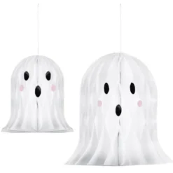 Hängande Honeycomb Spöke 2-pack