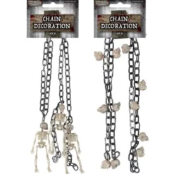 Hängande Kedja med Skelett eller Dödskallar