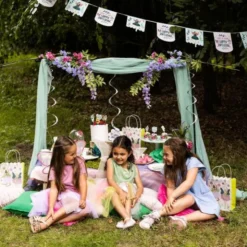 Hängande Pappersdekorationer Blommor 3-pack