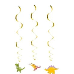 Hängande Swirls Dinosaurier