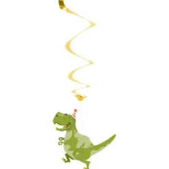 Hängande Swirls Dinosaurier