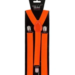 Hängslen Neon Orange
