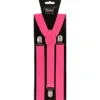 Hängslen Neon Rosa