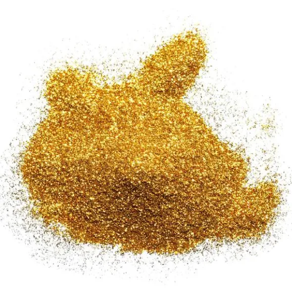 Hår- och Kroppsfärg Glitter Spray Guld