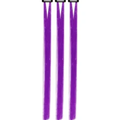 Hårslingor Glitter Lila (3-pack/͏50 cm)
