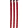 Hårslingor Glitter Röd (3-pack/͏50 cm)