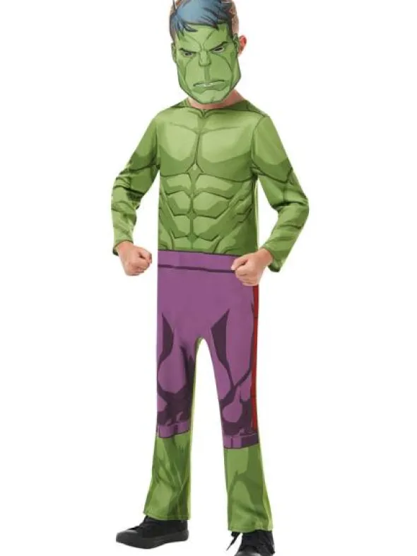 Hulken Dräkt Barn Large (7-8 år (122-128 cl))