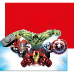 Inbjudningskort Avengers Infinity Stones