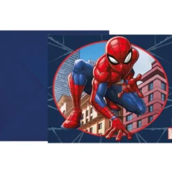 Inbjudningskort Spiderman Crime Fighter