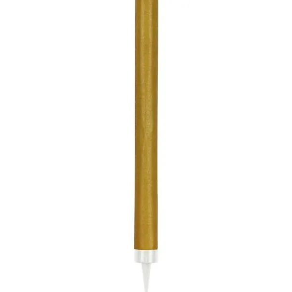 Isfackla Holografisk Guld 18 cm