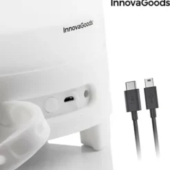 Ishink med Högtalare och LED-Belysning
