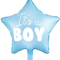 It's A Boy Stjärnformad Ballong