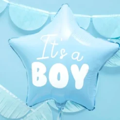 It's A Boy Stjärnformad Ballong