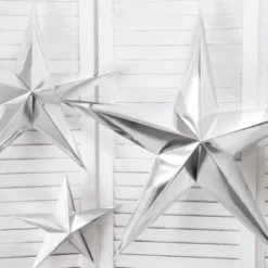 Julstjärna Silver 70 cm