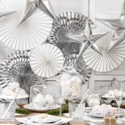 Julstjärna Silver 30 cm