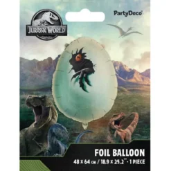 Jurassic World Dinosaurieägg Folieballong 48 x 64 cm