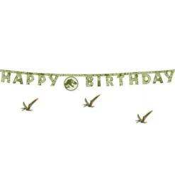 Jurassic World Happy Birthday Girlang 165 x 45 cm