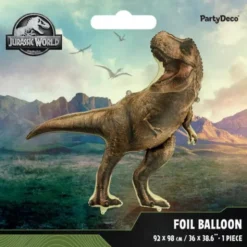 Jurassic World T-Rex Folieballong 92 x 98 cm