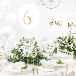 Just Married Latexballonger 50-pack
