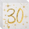 Kaffeservetter 30 År Sparkle