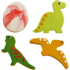 Kakformar Set Dinosaurier
