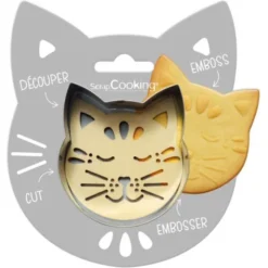 Kakform med Stämpel Katt