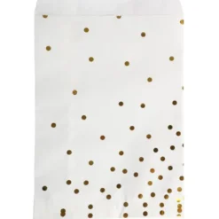 Kalaspåsar med Guldprickar 8-pack