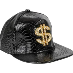 Keps Dollartecken Svart