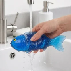 Klibbig Stretchig Fisk Leksak 17,6 cm