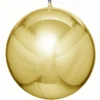 Klotrund Folieballong Metallic Guld (18 cm (3,5 liter))