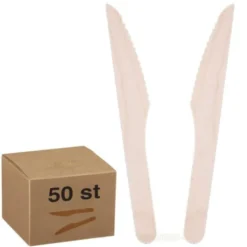 Komposterbara Träknivar 50-pack