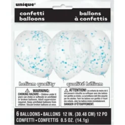 Konfettiballonger Blå