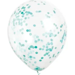 Konfettiballonger Mintgrön