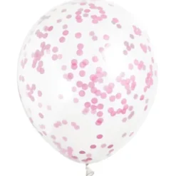 Konfettiballonger Rosa