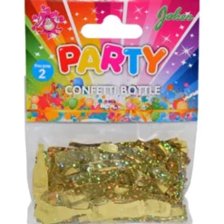 Konfetti Guld Champagne Flaskor