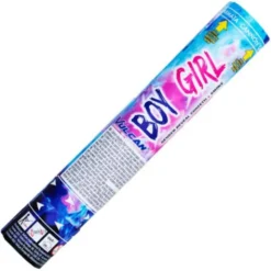 Konfettikanon Boy or Girl Blå