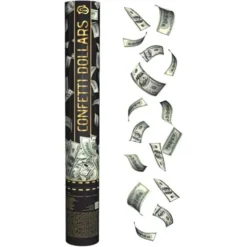 Konfettikanon Dollarsedlar