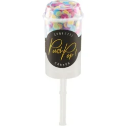 Konfetti Push Pop Mixade Färger