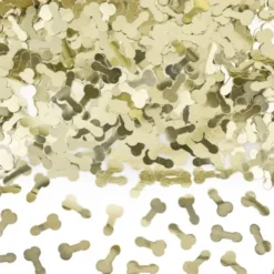 Konfetti Snoppar Guld