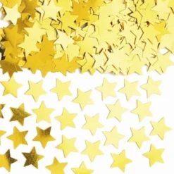 Konfetti Stjärnor Guld