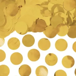 Konfetti Stora Prickar Guld
